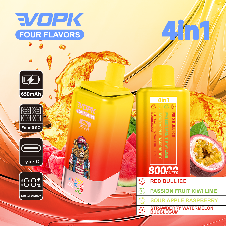 VOPK Four flavors 80000puffs Vape - Image 6