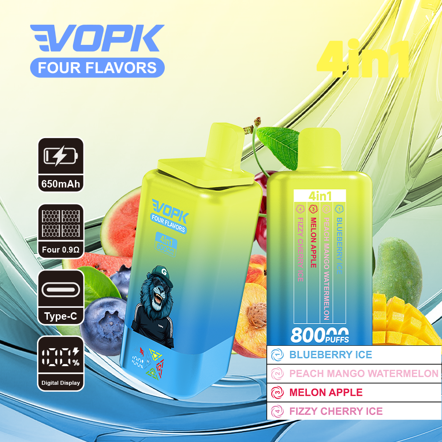 VOPK Four flavors 80000puffs Vape - Image 9