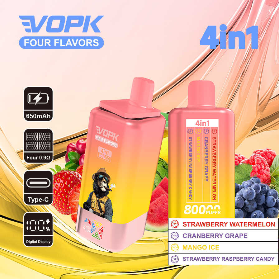 VOPK Four flavors 80000puffs Vape - Image 11