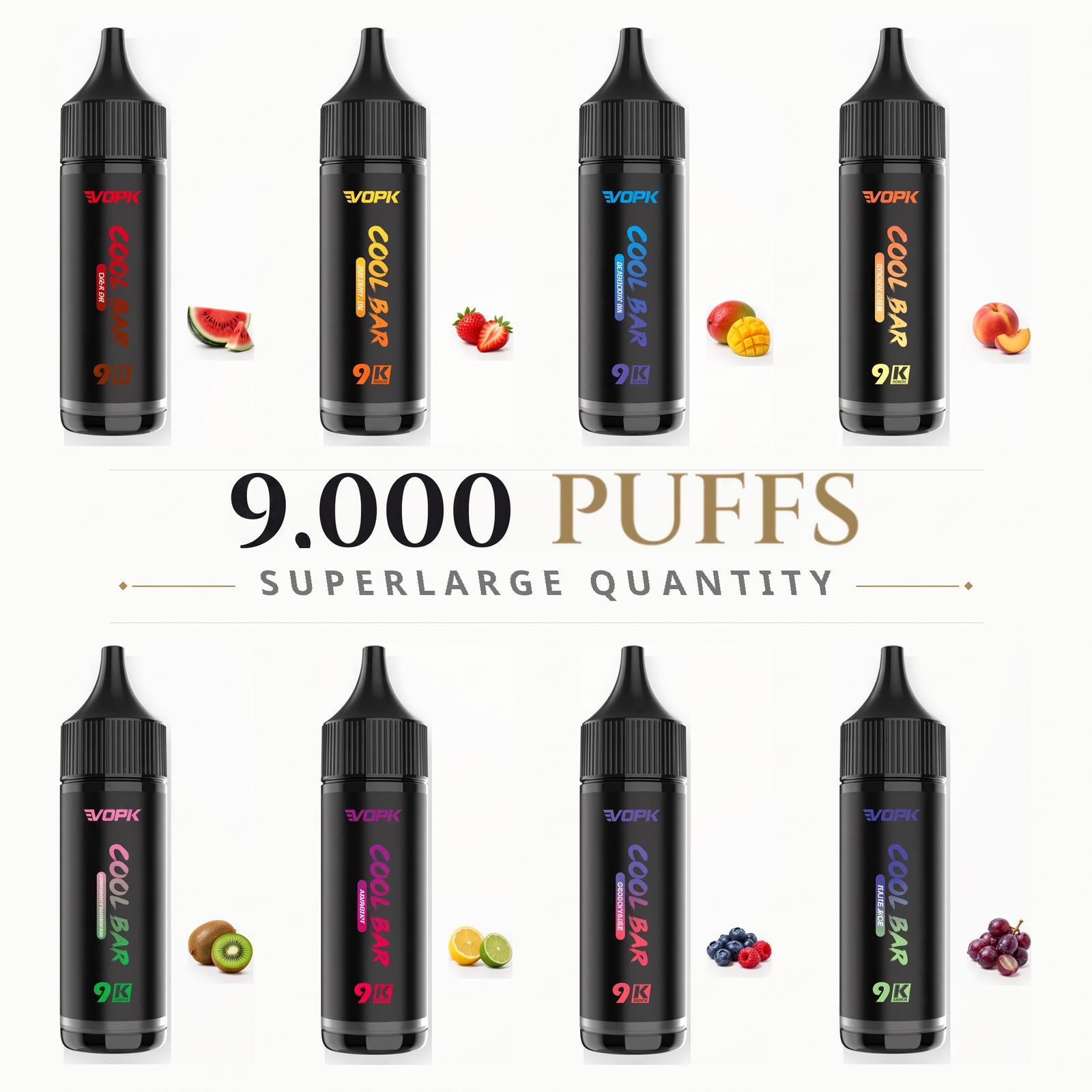 VOPK-Cool Bar 9000 Puffs Vape