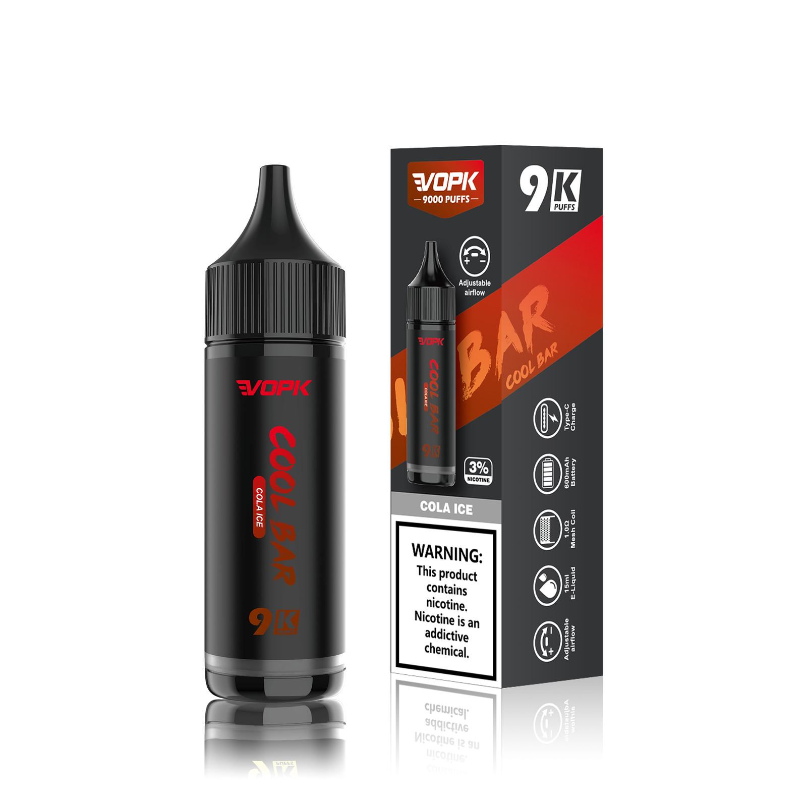 VOPK-Cool Bar 9000 Puffs Vape - Image 10