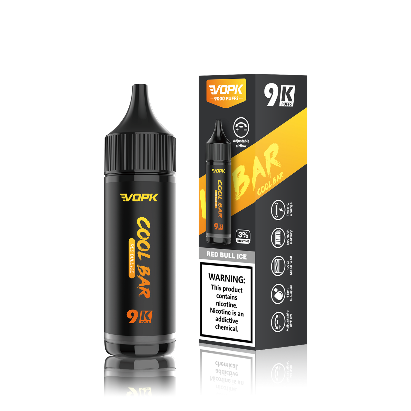 VOPK-Cool Bar 9000 Puffs Vape - Image 13