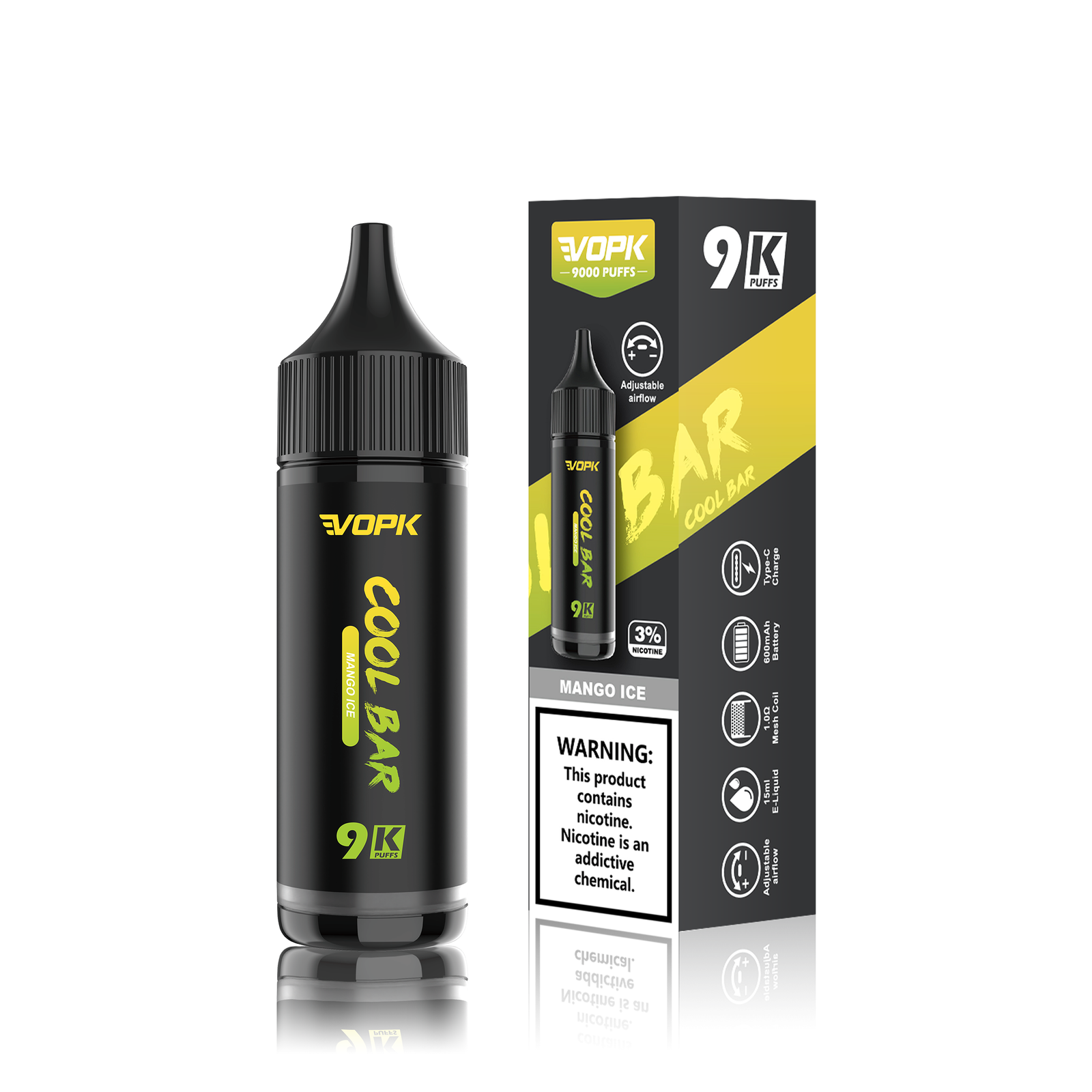 VOPK-Cool Bar 9000 Puffs Vape - Image 7